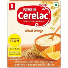 NESTLE CERELAC WHEAT ORANGE FROM 8-24 MONTHS